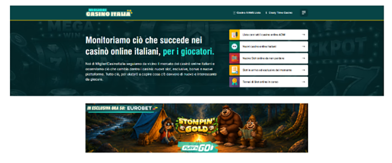 MiglioriCasinoItalia cambia direzione: più strumenti utili e meno contenuti autoreferenziali